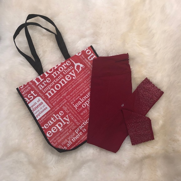 lululemon athletica Pants - Tight Stuff Tight - Reflective Cranberry